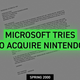 Imagen para el artículo titulado Microsoft hace pública una carta de 1999 con la que intentó comprar Nintendo